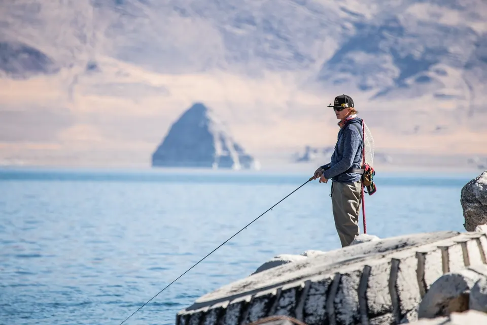 Fishing on Pyramid Lake